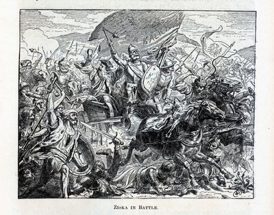 Ziska in der Schlacht von Unbekannt