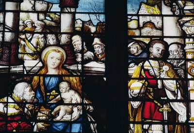 Anbetung der Heiligen Drei Könige (14. Jahrhundert) von Unbekannt Unbekannt