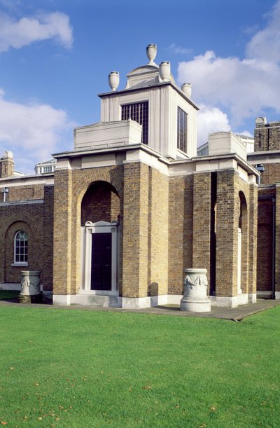 Außenansicht der Dulwich Picture Gallery, London von Unbekannt Unbekannt