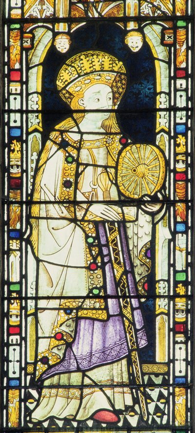 St. Katharina (britisch, 15. Jahrhundert) von Unbekannt Unbekannt