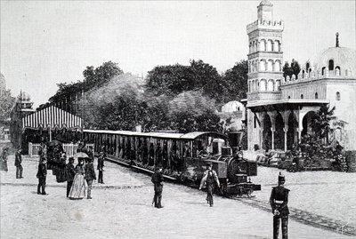Eine Decauville-Lokomotive von Unbekannt