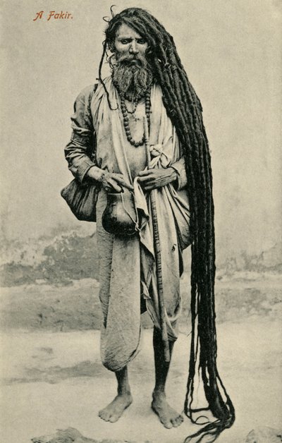 Ein muslimischer Fakir, Indien von Unbekannter Künstler