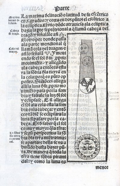 Eine Mondfinsternis von Unbekannt