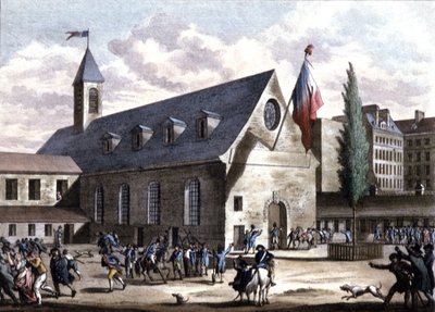 Schließung des Club des Jacobins, Paris von Unbekannter Künstler