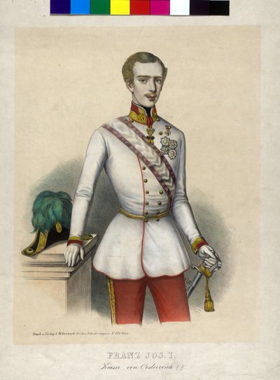 Kaiser von Österreich Franz Joseph I. von Unbekannter Künstler