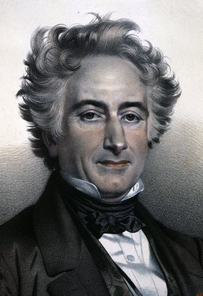 Eugène Chevreul, ca. 1830 - 1840 (Gravur) von Unbekannter Künstler