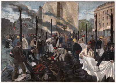 Feuer im Bazar de la Charité von Unbekannter Künstler