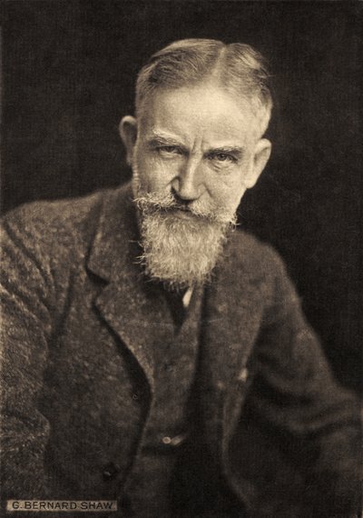 George Bernard Shaw von Unbekannter Künstler