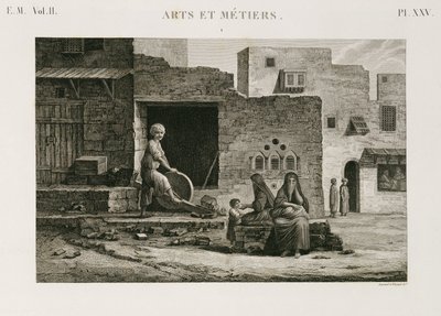 Eisenwaren & Eisenwaren Schleifmaschine, Ägypten, ca. 1798 von Unbekannt