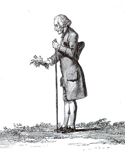 Jean-Jacques Rousseau von Unbekannt