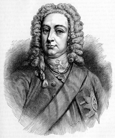 König Georg II. - Porträt von Unbekannter Künstler
