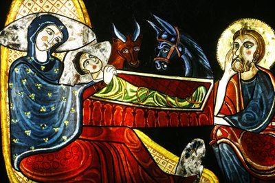 Geburt Christi, Lourdes, Frankreich von Unbekannt