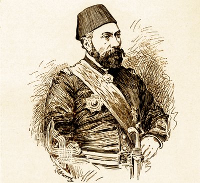 Osman Pascha (Der Verteidiger von Plewna) von Unbekannter Künstler