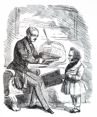Prinz Albert und Joseph Paxton von Unbekannt