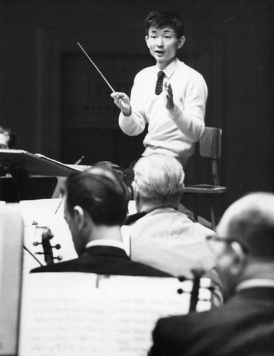 Seiji Ozawa in der Carnegie Hall von Benjamin Baud