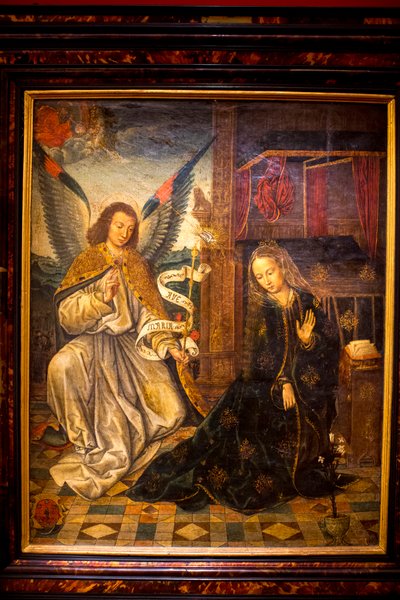 Die Verkündigung zugeschrieben Gerard David von Unbekannt