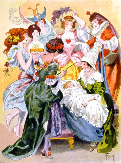 Dornröschen, ca. 1910-1920 von Unbekannter Künstler