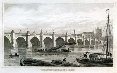 Westminster Bridge von Unbekannt