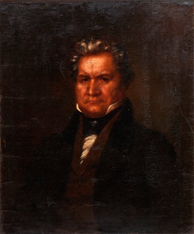 Major Ridge, Porträt eines Cherokee-Indianers von Unidentified