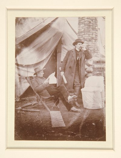 Szene aus dem Bürgerkrieg von Unknown