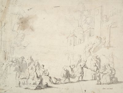 Die Armen füttern von Unknown