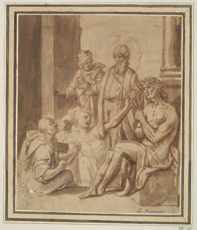 Verspottung Christi von Unknown