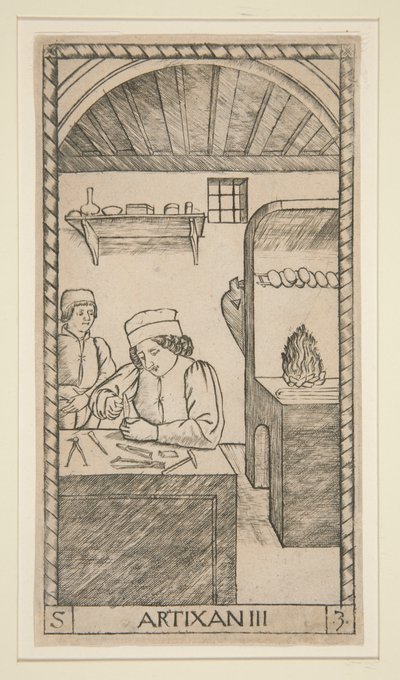 Der Handwerker von Unknown