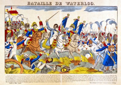 Schlacht von Waterloo (1815) von Unknown artist