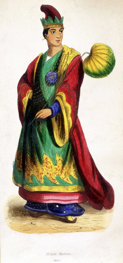 Birmanischer Adliger von Unknown artist