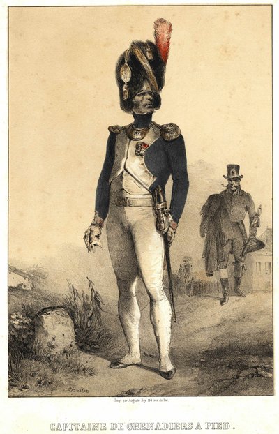 Hauptmann der Grenadiere zu Fuß von Unknown artist