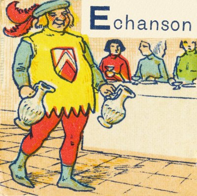 E wie Echanson von Unknown artist