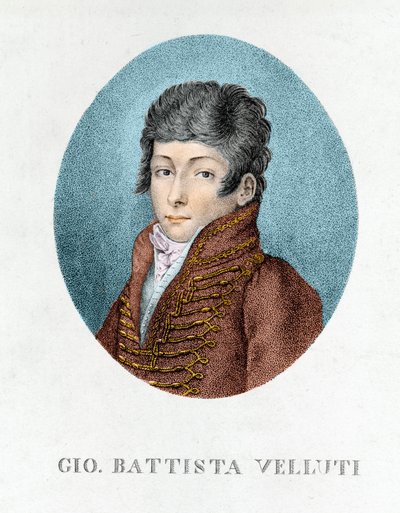 Giovanni Battista Velluti (1781-1861), letzter Opernkastrat von Unknown artist