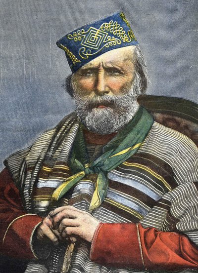 Giuseppe Garibaldi (1807 - 1882) von Unknown artist