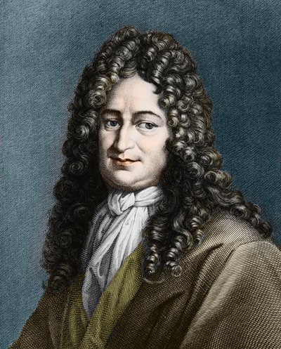 Gottfried Wilhelm von Leibniz (1646-1716), deutscher Philosoph von Unknown artist