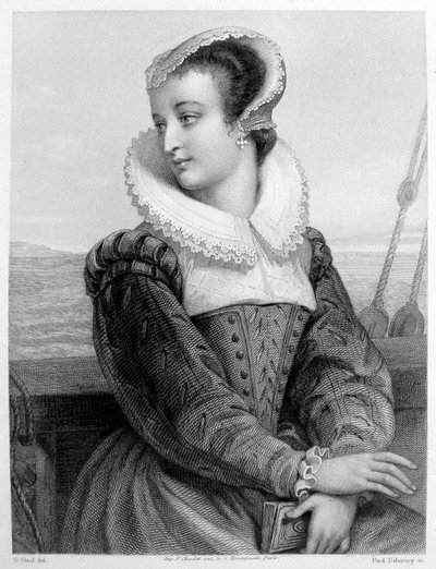 Marie Stuart - Gravur von Unknown artist