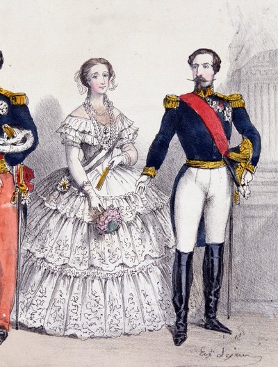 Napoleon III. und Eugenie von Unknown artist