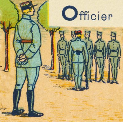 O wie Offizier von Unknown artist