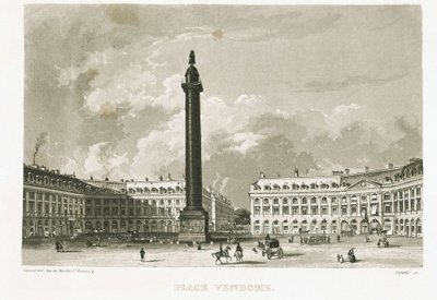 Paris. Place Vendome von Unknown artist