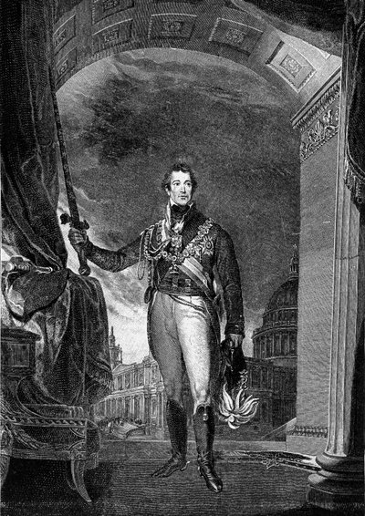 Porträt von Arthur Wellesley von Unknown artist