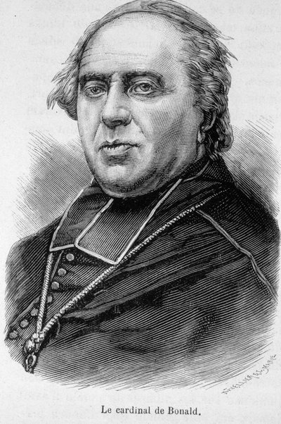 Porträt von Kardinal Bonald von Unknown artist