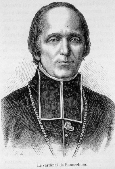 Porträt von Kardinal de Bonnechose von Unknown artist