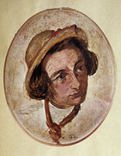 Porträt von Charles Dickens Jung, ca. 1840 von Unknown artist