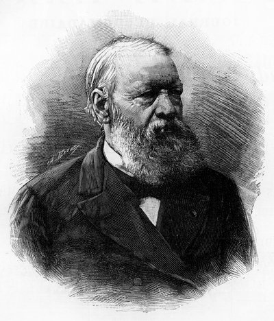 Porträt von Henri Conscience (Hendrik Conscience) von Unknown artist