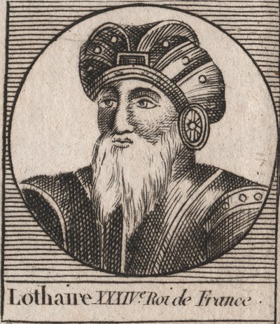 Porträt von Lothar von Unknown artist