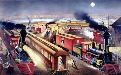 Eisenbahn in den Vereinigten Staaten von Unknown artist