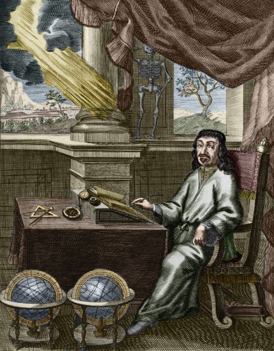 René Descartes (1596-1650), französischer Philosoph und Mathematiker. von Unknown artist