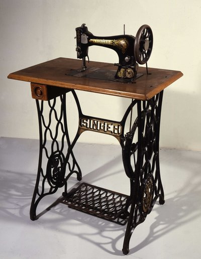 Singer-Nähmaschine von Unknown artist
