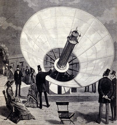 Sonnenofen von Augustin Mouchot und Pifre von Unknown artist