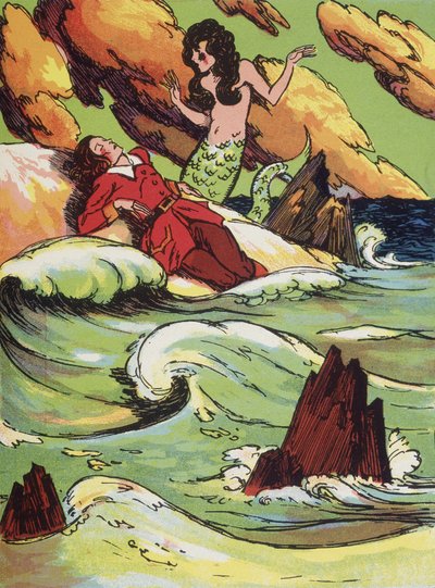 Die kleine Meerjungfrau von Andersen von Unknown artist