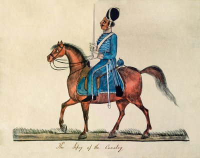 Der Sepoy der Kavallerie von Unknown artist